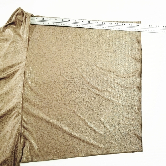 Hailey Brown Size 8 Shiny Satin One Shoulder Ruched Cocktail Evening Prom Dress - Picture 6 of 13